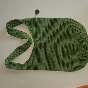 The Sak knit purse green